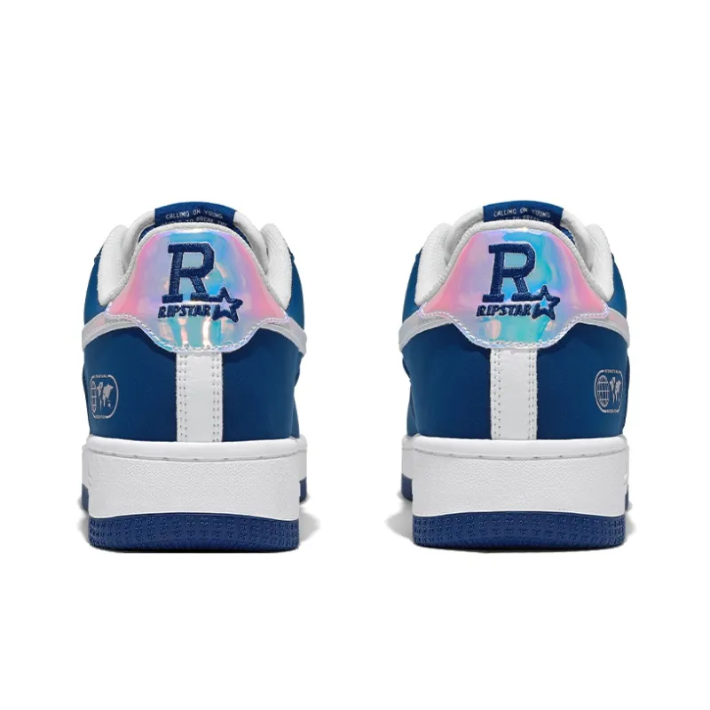 RIPSTAR Breathable Height Increasing Abrasion Resistant Low Top Skateboard Shoes Unisex Poseidon-3