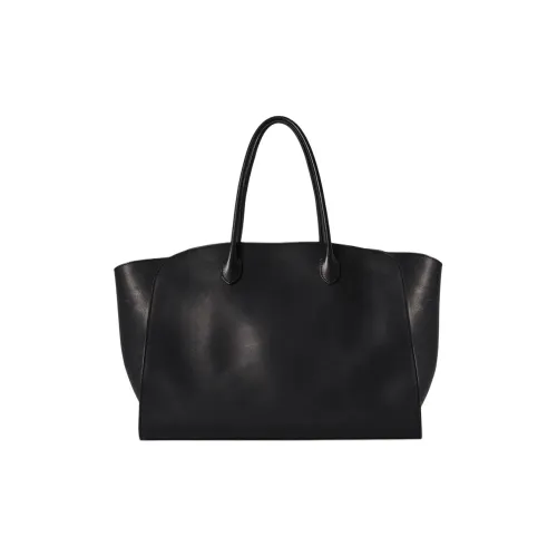 THE ROW Calfskin Tote Bag, Shopping Bag, Handbag Men's Black