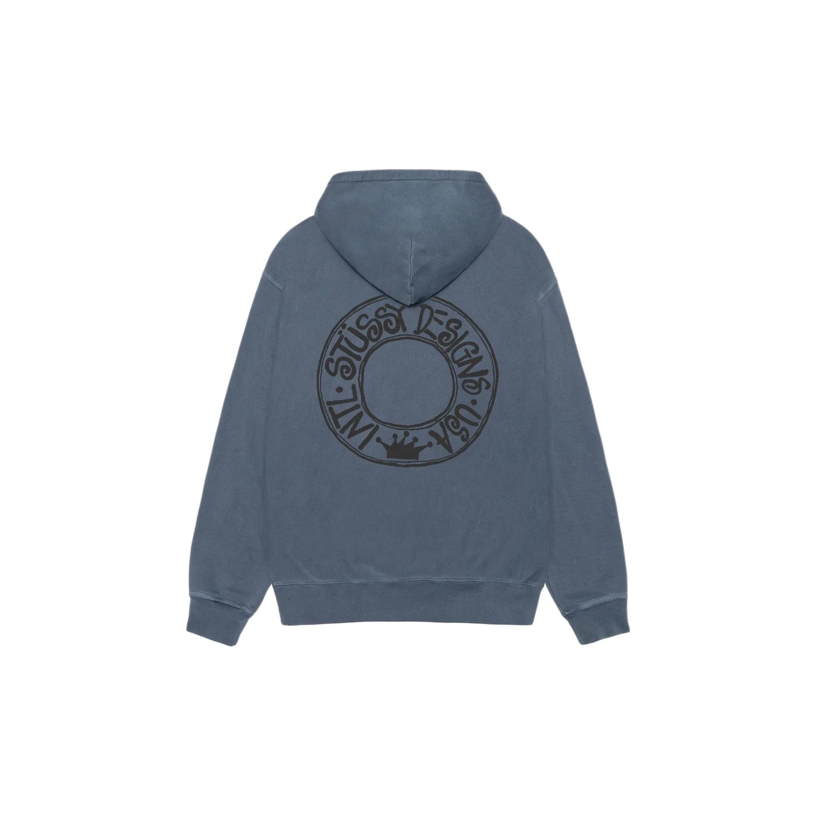 Stussy Buana Pigment Dyed Zip Hoodie - POIZON