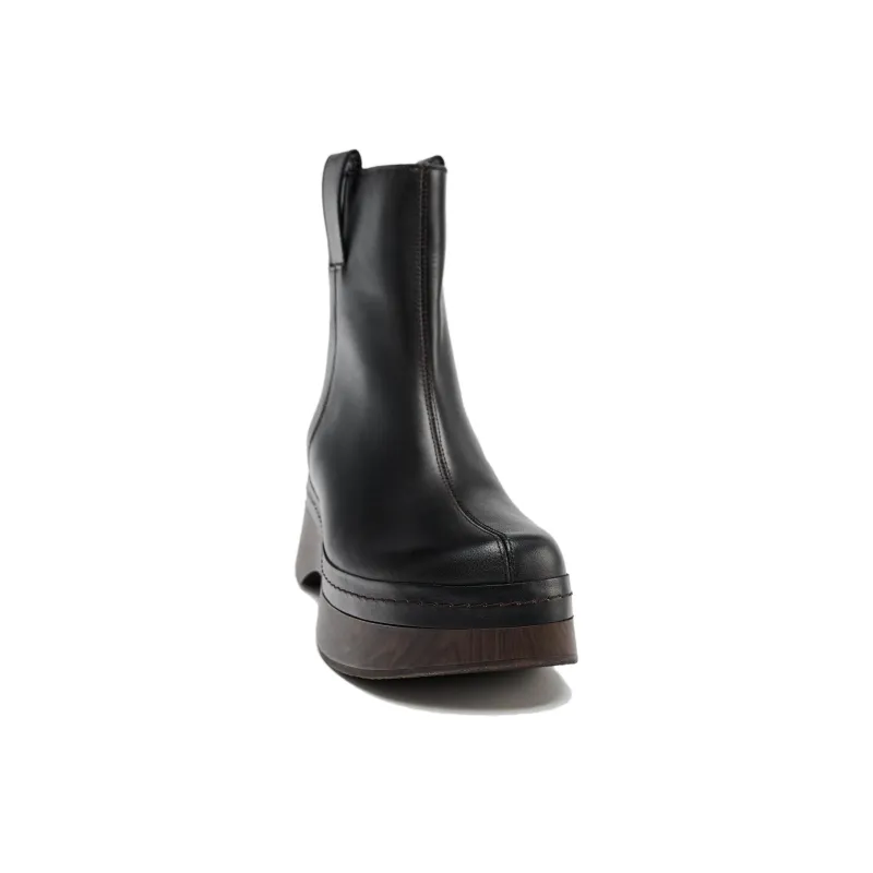 ZARA Ankle Boots 5cm Women's Black-2