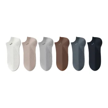 MIIOW Cool One Summer Series Ankle Socks Men's 6 Pack