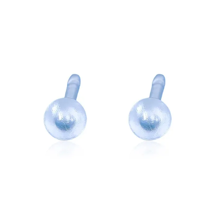 JOLLY NOTE Resin Stud Earrings Unisex-4