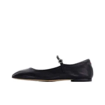 Aeyde Maryjane Leather Ballerina Shoes Women's