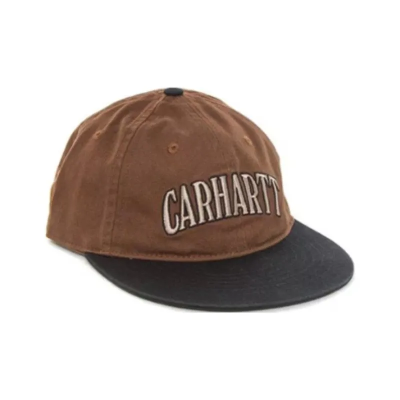 Carhartt WIP Cotton Baseball Caps Unisex Brown-3