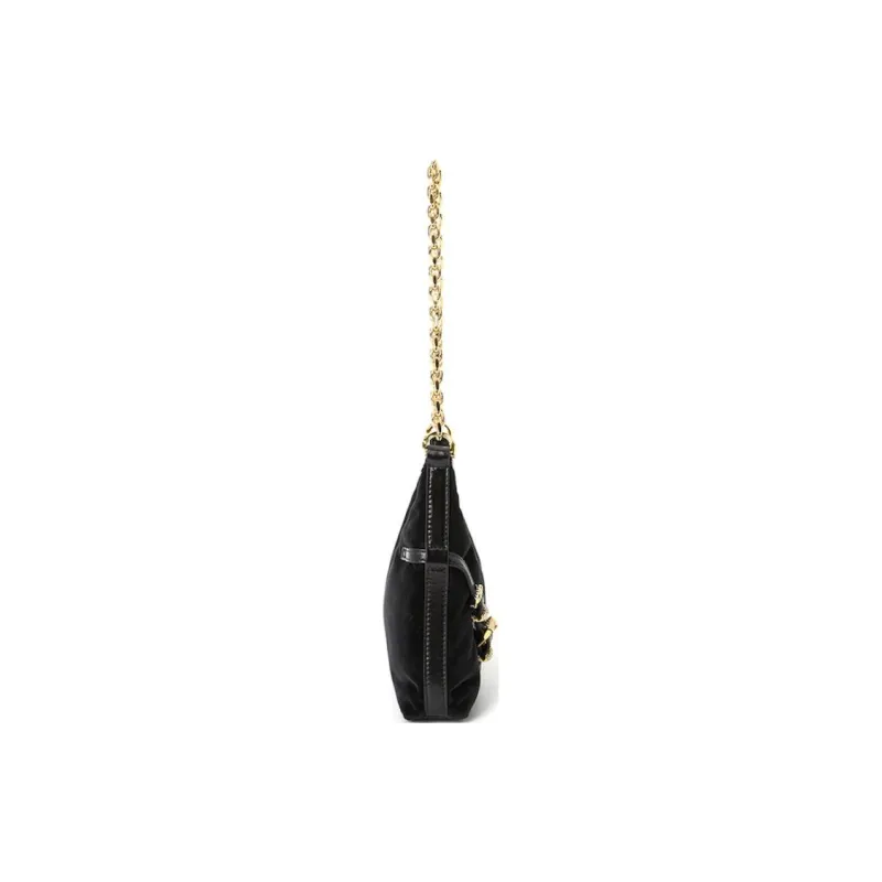 GIVENCHY Voyou Cotton Handbag Shoulder Bag Women's Black-1
