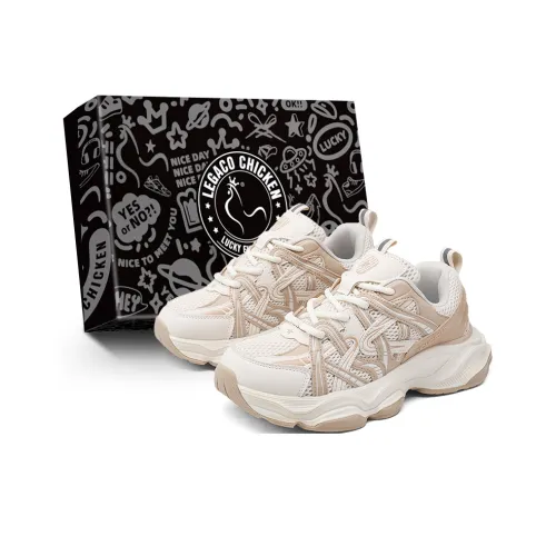 Legaco Chicken Bright Day Anti Slip Wear Resistant Low Top Chunky Sneakers Men's