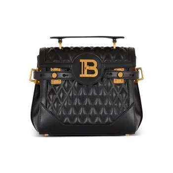 BALMAIN Diamond Quilted B Buzz 23 Bag
