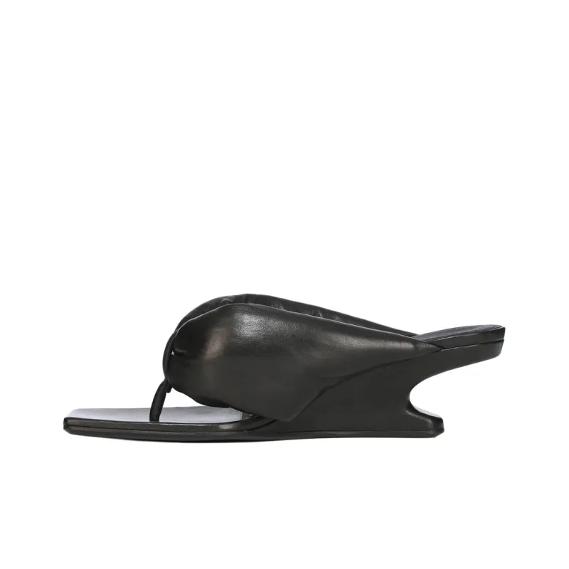 RICK OWENS/RO Flip Flops 4.5cm Women's Black-0