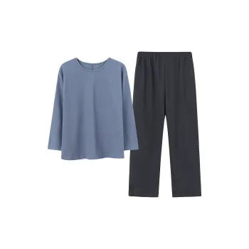 MADALLO Pajama Set Women's Dusty Blue