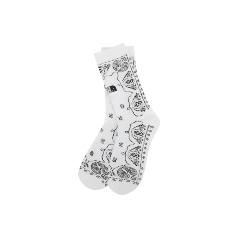 THE NORTH FACE Mid Calf Socks Unisex 1 Pack White-1