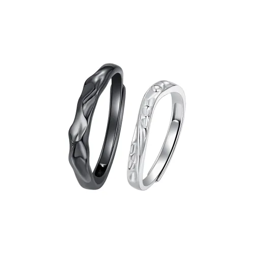 SEVEN COOK 999 Fine Silver Rings Unisex