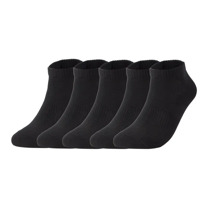 361° Ankle Socks Men's 5 Pack Black-0