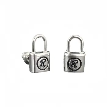 TRIDENT Alloy  Titanium Steel Stud Earrings Unisex