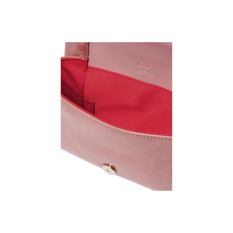 CL LUBOTING Leather Crossbody Bag, Shoulder Bag Women's Pink-3