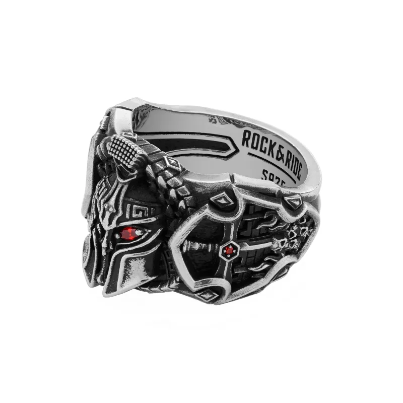 ROCK&RIDE 925 Sterling Silver Rings Men's-16