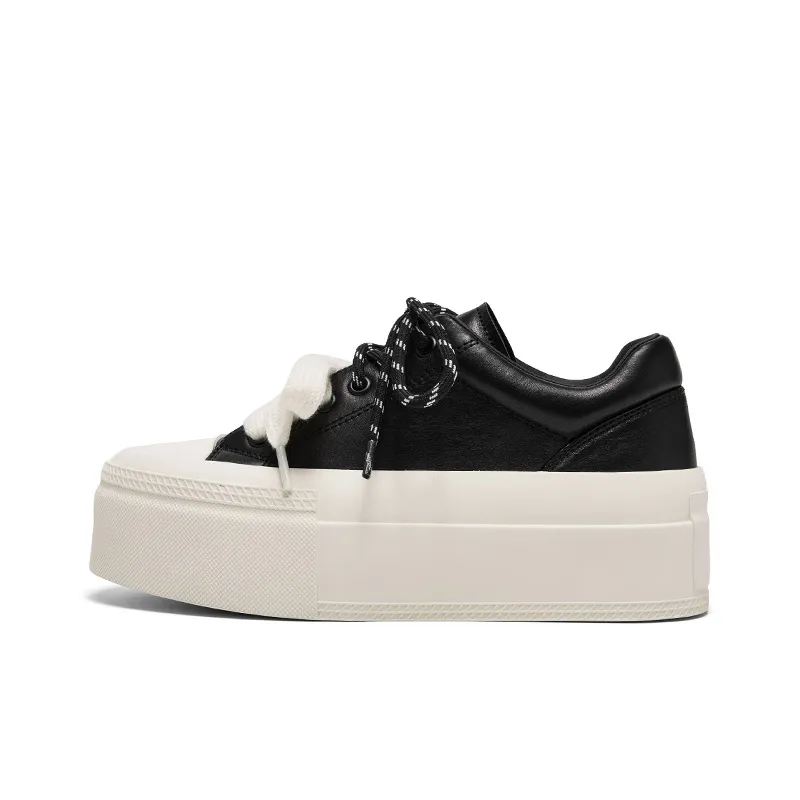 CHERYKALLY Urban Stroll Anti-Slip Wear-Resistant Lightweight Breathable Low-Top Skateboard Shoes Women's-6