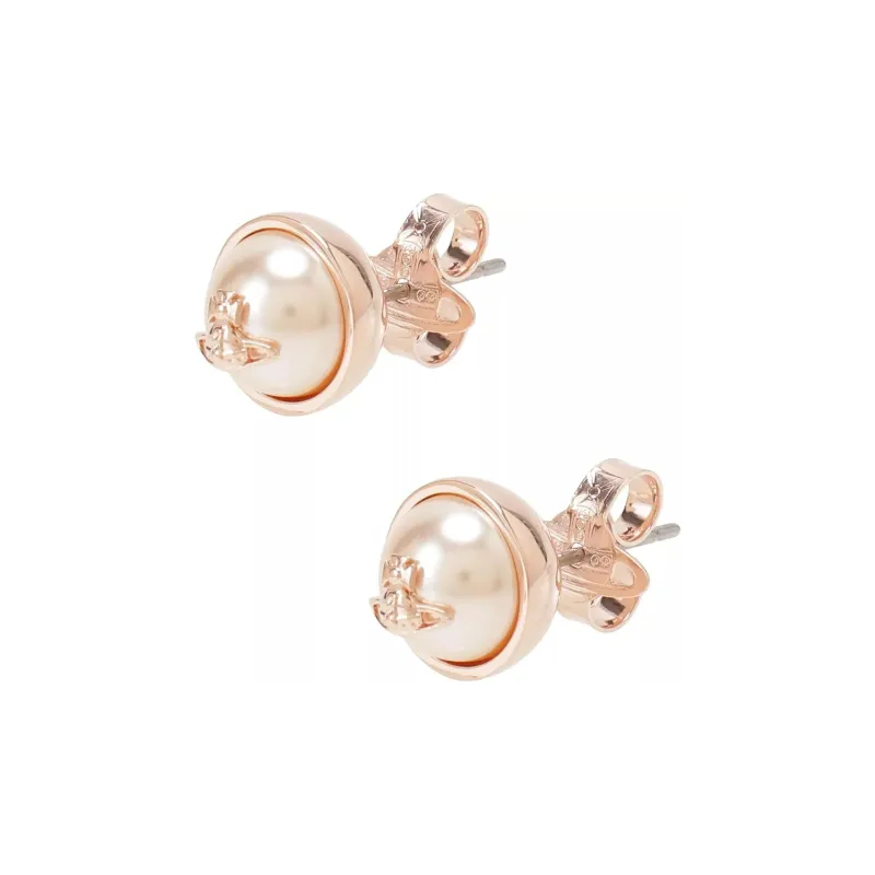 Vivienne Westwood Brass Earrings Women's Rose Gold-4
