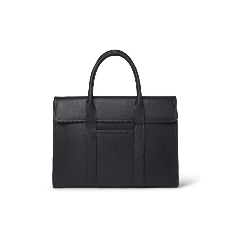 ROBERTA DI CAMERINO Cow Leather Briefcase Regular Men's Black-0