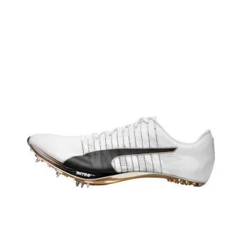 PUMA EvoSPEED Sprint Nitro 2 Anti Slip Wear Resistant Low Top Sprint Running Shoes Unisex White Black