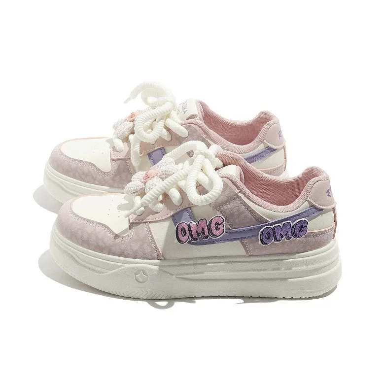 BEIER Non-slip Lightweight Low-Top Skateboard Shoes Women's-6