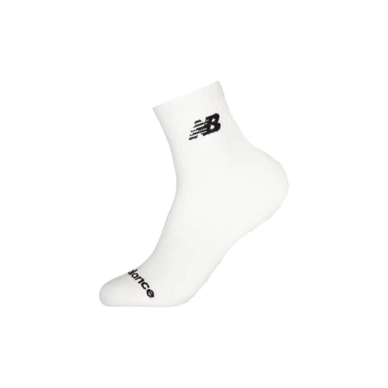 New Balance Ankle Socks Unisex 3 Pack White-1