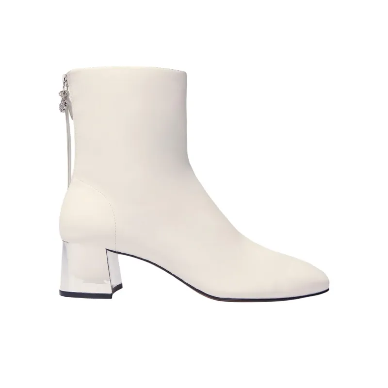 Maje Ankle Boots Women's White-1