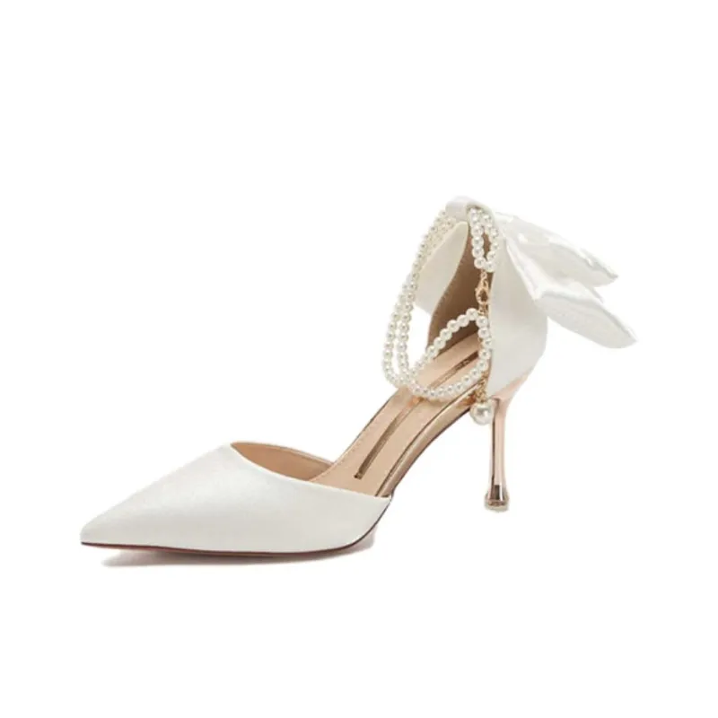 Than Than Me Slim Heel High Heels Women's-4
