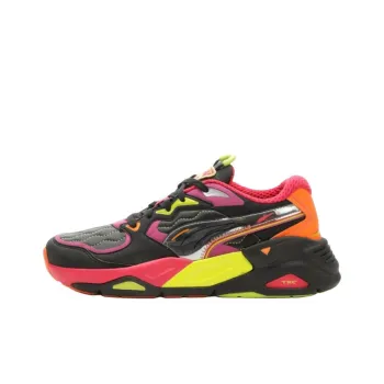 PUMA TRC Mira Slip Resistant Low Top Casual Shoes Women's Black Pink