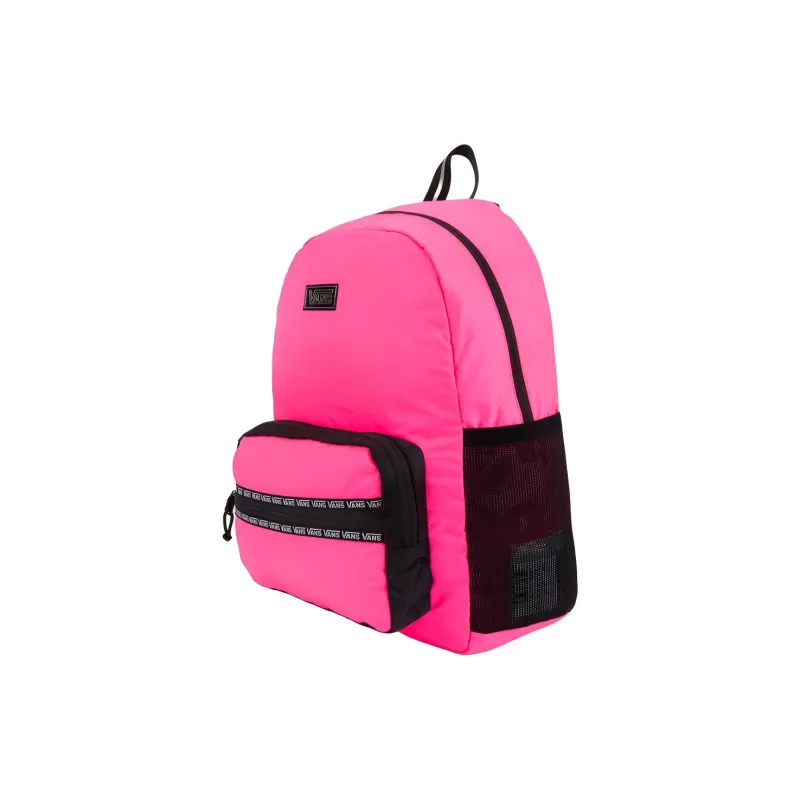 Vans Nylon Fabric Backpack Regular Unisex Pink-2