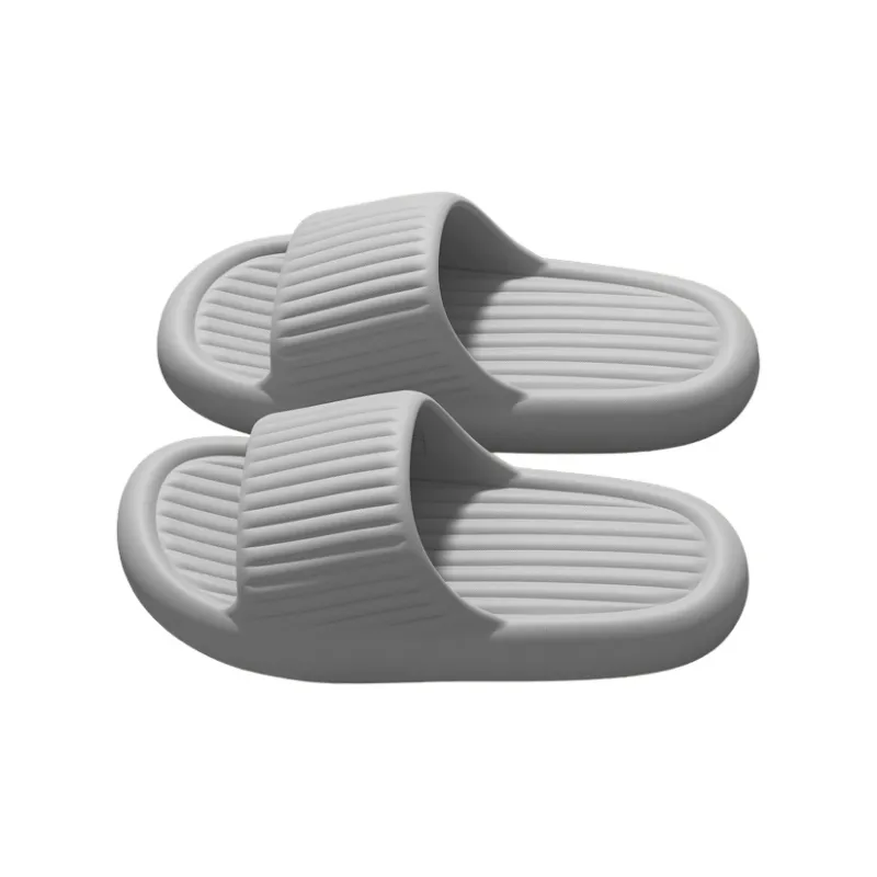 LUNNIFEIYA Squashy And Bouncy Feeling Slippers, Home Indoor Quiet Slip Resistant Platform, Odor Free EVA Home Slippers-12