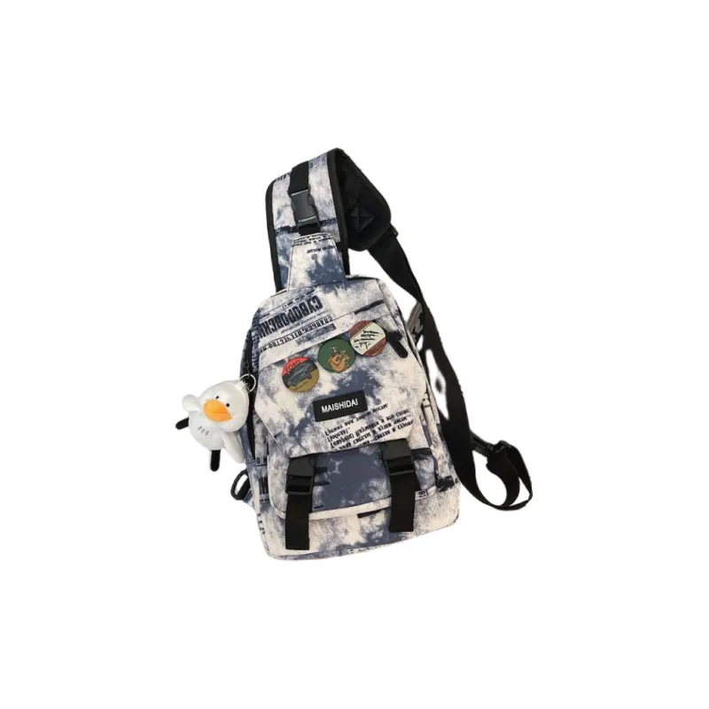 Omanfei Nylon Sling Bag Regular Unisex Multicolor-7