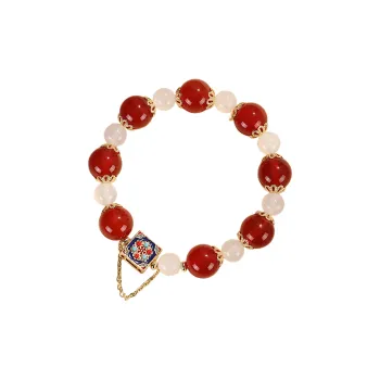 Emerald Agate Jade Bracelets Women's