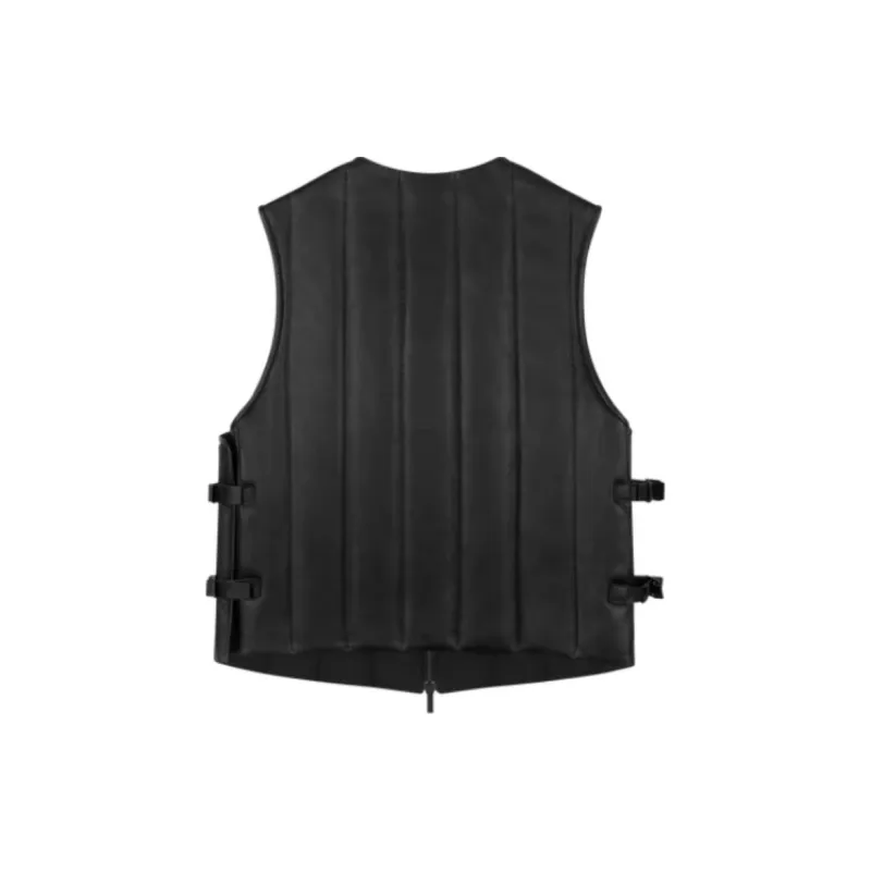 Denim Tears Oakland Leather Vest-1