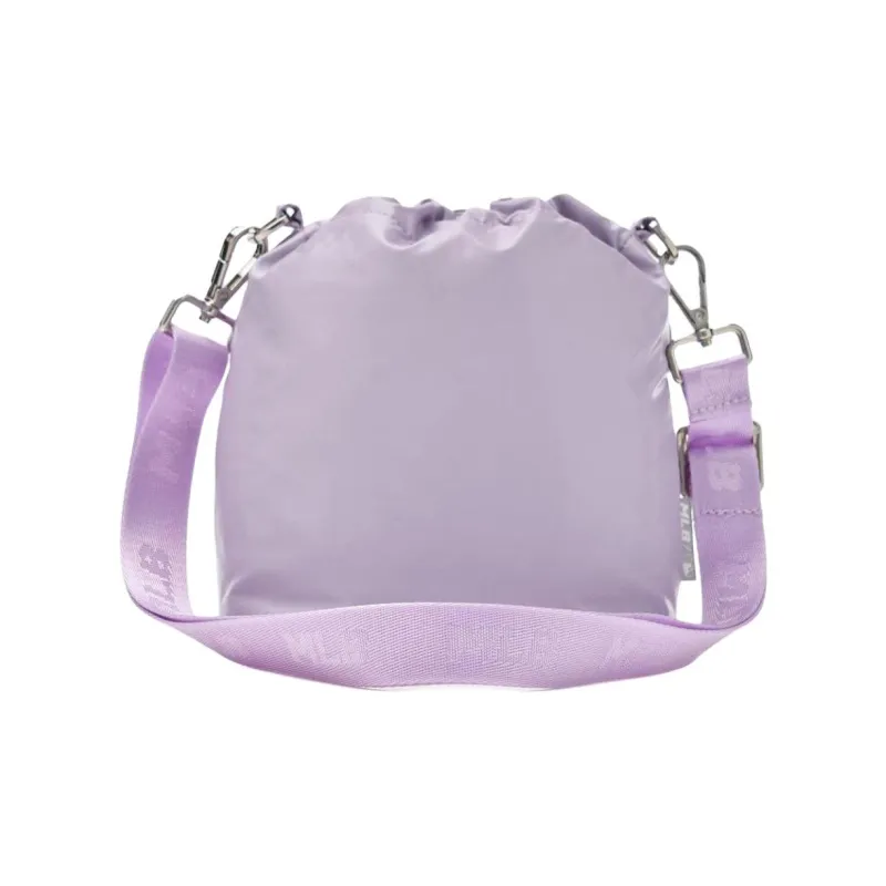 MLB New York Yankees Nylon Bucket Bags Shoulder Bags Mini Women's Purple-4