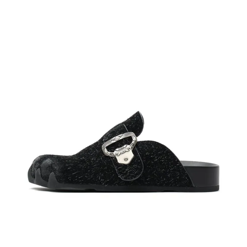 DAPHNE LAB Abrasion-Resistant Slip-Resistant Wrap-toe Slippers Women's-0