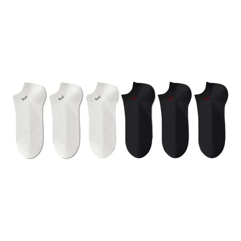 MIIOW Cool One Summer Series Ankle Socks Men's 6 Pack-15