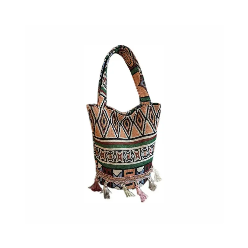 Boniu Canvas Bag, Handbag Regular Women's Multicolor-4