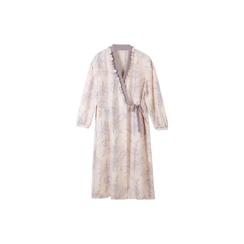 Kerener Nightgown Women's Yellow-7