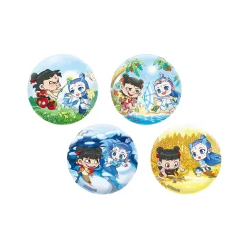 KAYOU Nezha Ao Bing Merch Four Seasons Collection Nezha Ao Bing Badges