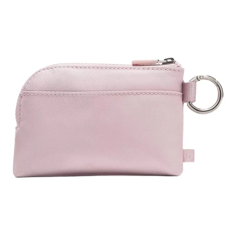 Lululemon Polyester Card Holder Women's Pink Mist & Desert Red-2