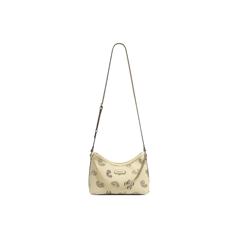 COOGI Synthetic Leather Shoulder Bag, Crossbody Bag Women's Brown/Khaki-11