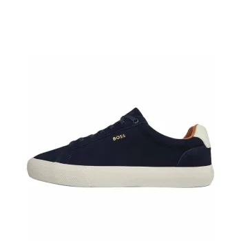 HUGO BOSS Aiden Low Top Skateboard Shoes Men's Dark Blue
