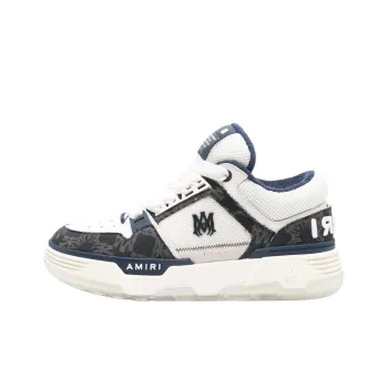 AMIRI MA 1 Low Top Casual Shoes Men's White