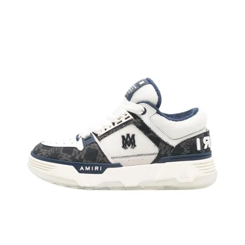 AMIRI MA 1 Low Top Casual Shoes Men's White