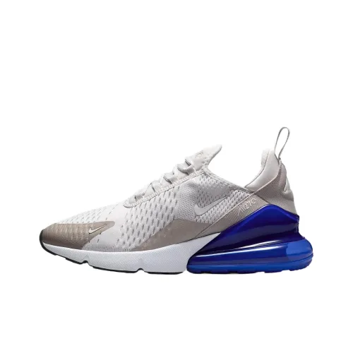 Nike Air Max 270 Slip Resistant Low Top Training Shoes Men's Gray