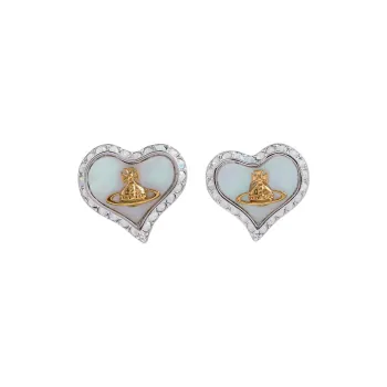Vivienne Westwood Heart shaped Earrings