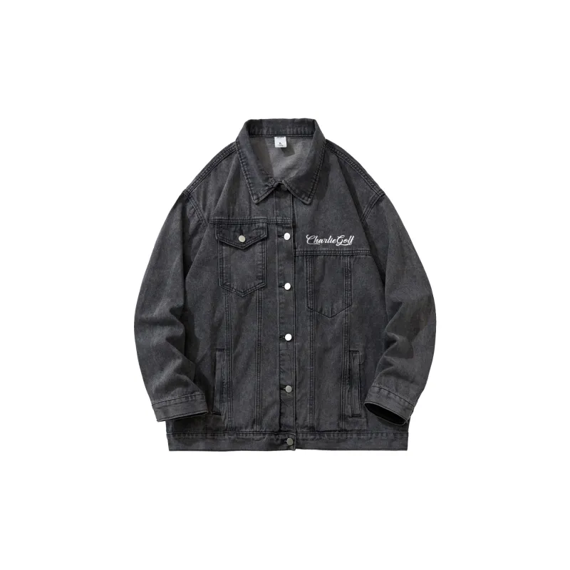 CHARLIE GOLF Denim Jacket Unisex-7