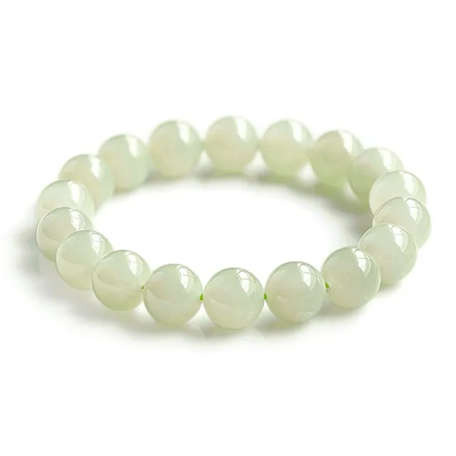 FANGYUANXIAOFU Hetian Jade Bracelets Green Jade Unisex-12
