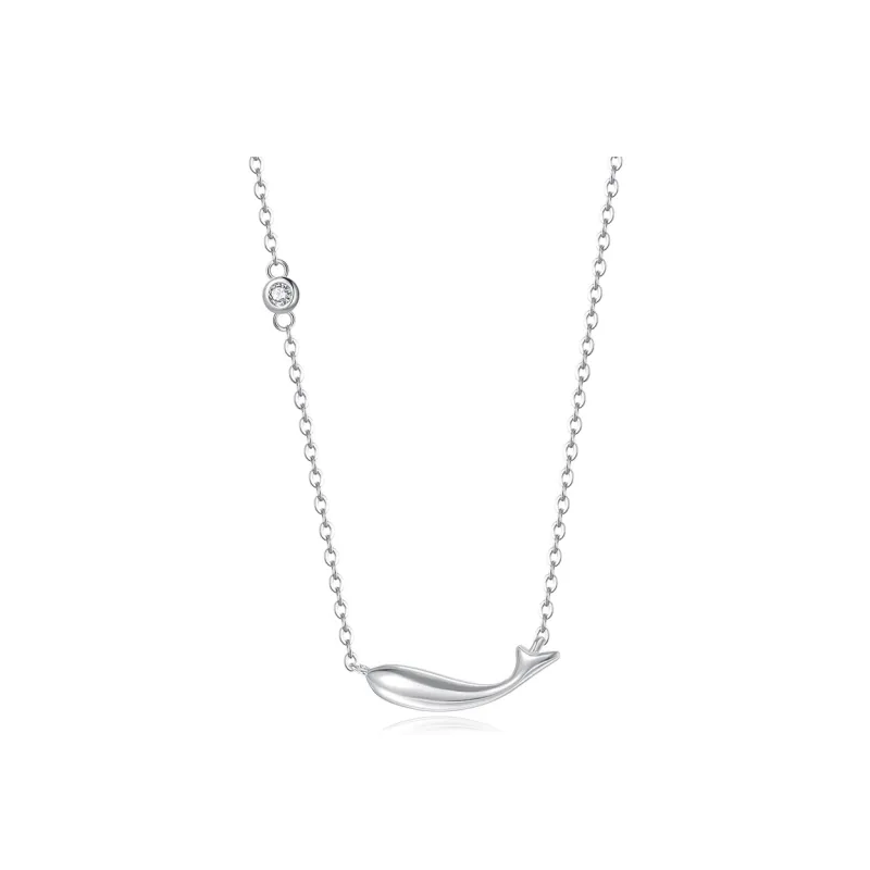 7℃ S 999 Fine Silver Necklaces Unisex-0