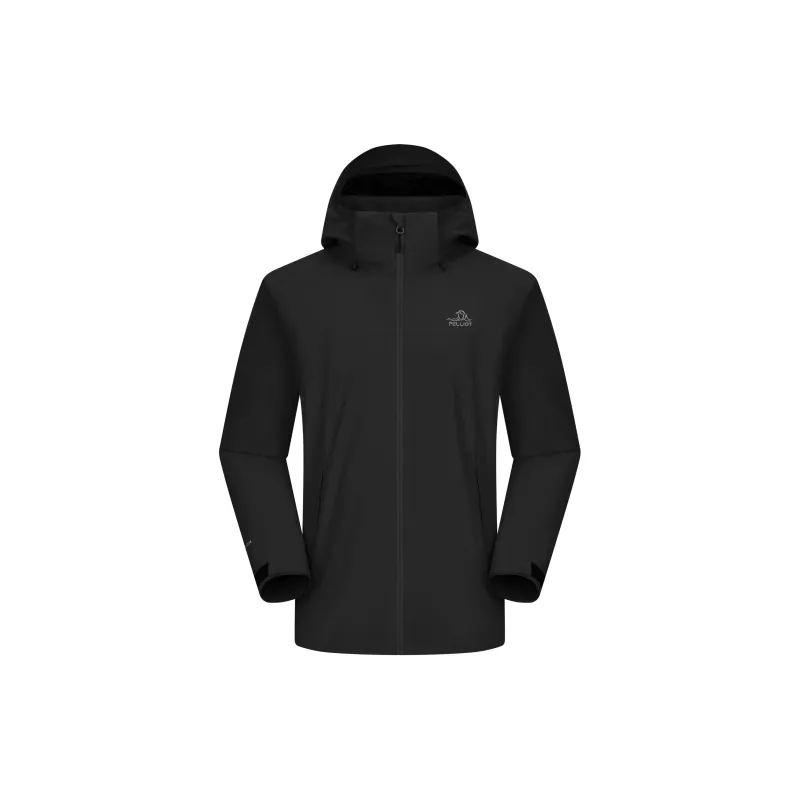 PELLIOT Waterproof, Windproof, Breathable, Abrasion Resistant, Rainproof Windbreaker Jacket Men's-0